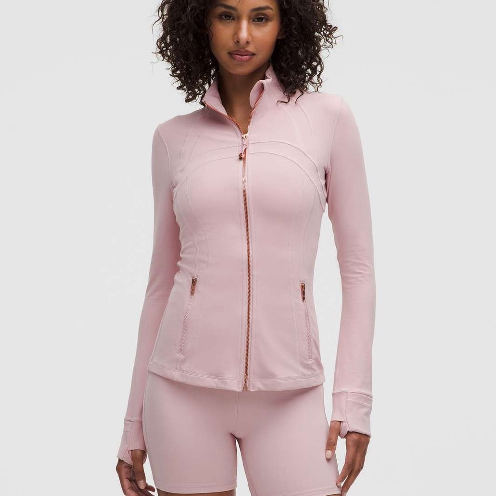 Lululemon Define Jacket Pink Haze/Rose Gold NWT